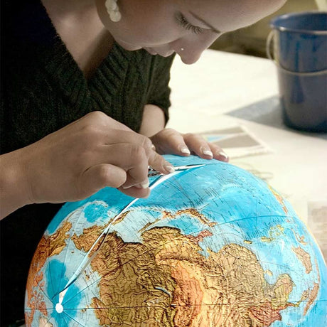 How Globes Are Made: Production - Ultimate Globes