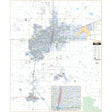 Amarillo, TX Wall Map - Ultimate Globes - POD - KA - C - TX - AMARILLO - PAPER - Ultimate Globes