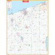 Ashtabula, OH Wall Map - Ultimate Globes - POD - KA - C - OH - ASHTABULA - PAPER - Ultimate Globes