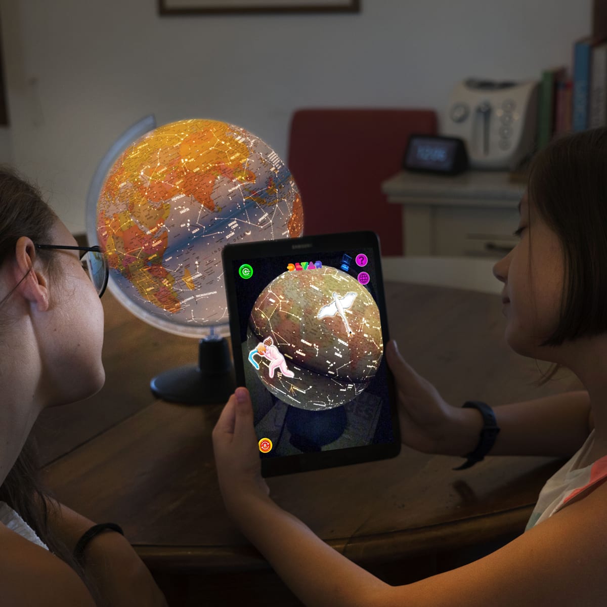 Astronomer 2 in 1 Globe w/Augmented Reality - Waypoint Geographic - WP19102 - Ultimate Globes
