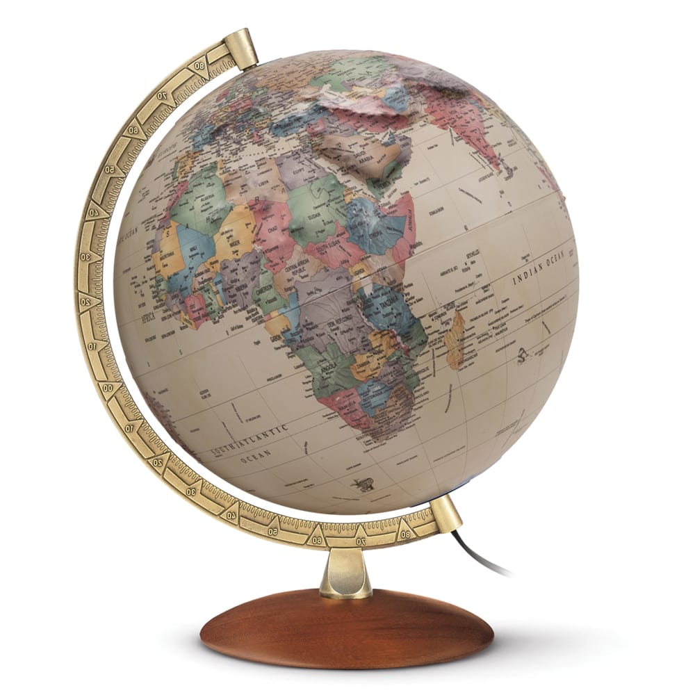 Athens Raised Relief Globe - Waypoint Geographic - WP21108 - Ultimate Globes