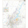Chattanooga & Hamilton County, TN Wall Map - Ultimate Globes - POD - KA - C - TN - CHATTANOOGA - PAPER - Ultimate Globes