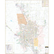 Colorado Springs, CO Wall Map - Ultimate Globes - POD - KA - C - CO - COLORADOSPRINGS - PAPER - Ultimate Globes