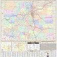Colorado State Wall Map - Ultimate Globes - POD - KA - S - CO - WALL - PAPER - Ultimate Globes
