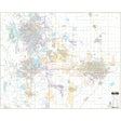 Fort Collins & Greeley, CO Wall Map - Ultimate Globes - POD - KA - C - CO - FORTCOLLINS - PAPER - Ultimate Globes