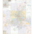 Grand Rapids, MI Wall Map - Ultimate Globes - POD - KA - C - MI - GRANDRAPIDS - PAPER - Ultimate Globes