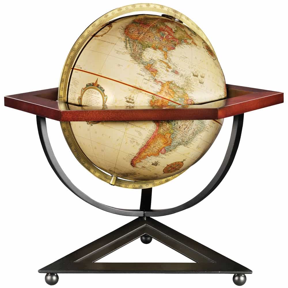 Hexagon Globe - Frank Lloyd Wright - RP - 31821 - Ultimate Globes
