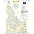 Idaho Shaded Relief State Wall Map - Ultimate Globes - POD - KA - S - ID - SHR - 29X38 - PAPER - Ultimate Globes