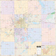 Kalamazoo County, MI Wall Map - Ultimate Globes - POD - KA - C - MI - KALAMAZOO - PAPER - Ultimate Globes