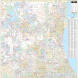 Lake County, IL Wall Map - Ultimate Globes - POD - KA - C - IL - LAKE - PAPER - Ultimate Globes