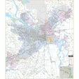 Little Rock, AR Wall Map - Ultimate Globes - POD - KA - C - AR - LITTLEROCK - PAPER - Ultimate Globes