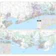 Misssissippi Gulf Coast Regional Wall Map - Ultimate Globes - POD - KA - R - MS - GULFCOAST - PAPER - Ultimate Globes