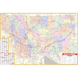Montana State Wall Map - Ultimate Globes - POD - KA - S - MT - WALL - PAPER - Ultimate Globes