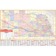 Nebraska State Wall Map - Ultimate Globes - POD - KA - S - NE - WALL - PAPER - Ultimate Globes