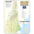 New Hampshire Shaded Relief State Wall Map - Ultimate Globes - POD - KA - S - NH - SHR - 29X38 - PAPER - Ultimate Globes