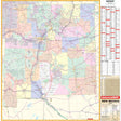 New Mexico State Wall Map - Ultimate Globes - POD - KA - S - NM - WALL - PAPER - Ultimate Globes