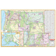 Northwest United States Regional Wall Map - Ultimate Globes - POD - KA - R - US - NORTHWEST - PAPER - Ultimate Globes
