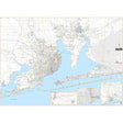 Pensacola & Milton, FL Wall Map - Ultimate Globes - POD - KA - C - FL - PENSACOLA - PAPER - Ultimate Globes