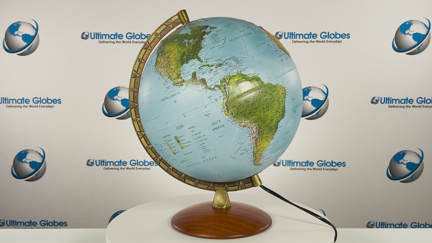 Primus Relief Globe 360 View