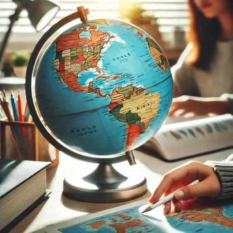 How Globes Can Be Used to Study Geography - Ultimate Globes