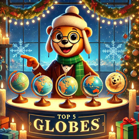 Trotter’s Top Picks: The 5 Best Globes for Holiday Gifting - Ultimate Globes