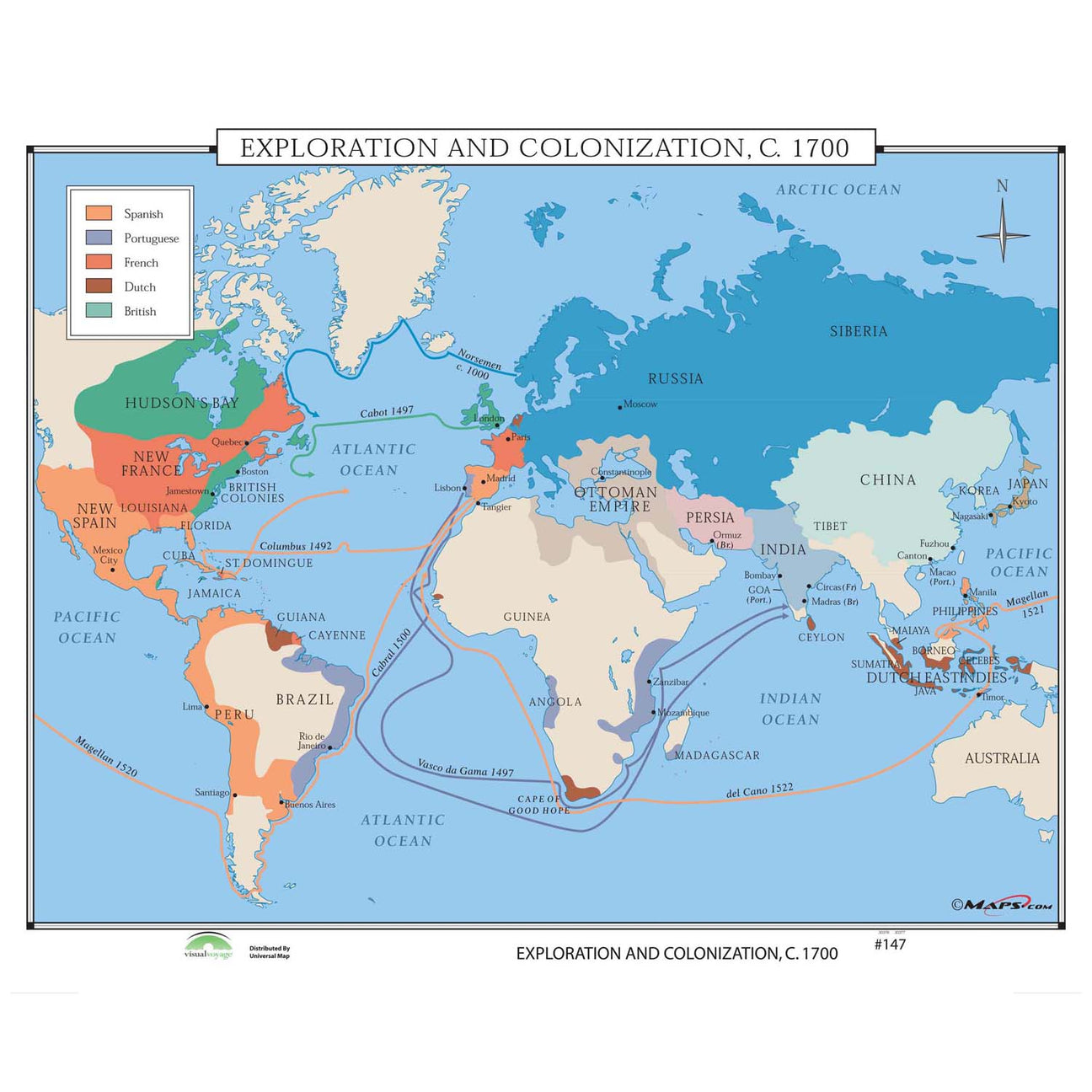 U.S. & World History Maps - Ultimate Globes