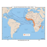 #004 Slave Trade Routes, 1400s-1800s - KA-HIST-004-LAMINATED - Ultimate Globes