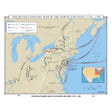 #013 The Revolutionary War in the North & West, 1776-1780 - KA-HIST-013-LAMINATED - Ultimate Globes
