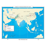 #108 Early Civilization in Asia - KA-HIST-108-LAMINATED - Ultimate Globes