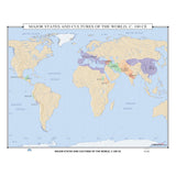 #118 Major States & Cultures of the World, 100 CE - KA-HIST-118-LAMINATED - Ultimate Globes