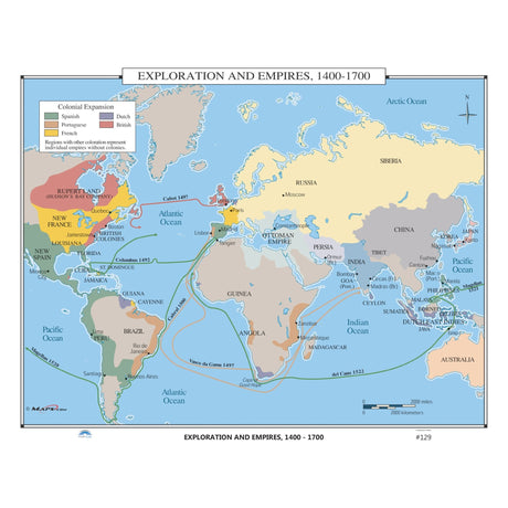 #129 Exploration & Empires, 1400-1700 - KA-HIST-129-PAPER - Ultimate Globes