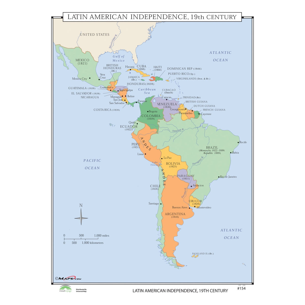 Historia Y Fuentes La Independencia De Amrica Latina En El Siglo Xix