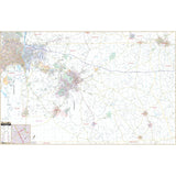 Aiken, SC Wall Map - KA-C-SC-AIKEN-LAMINATED - Ultimate Globes