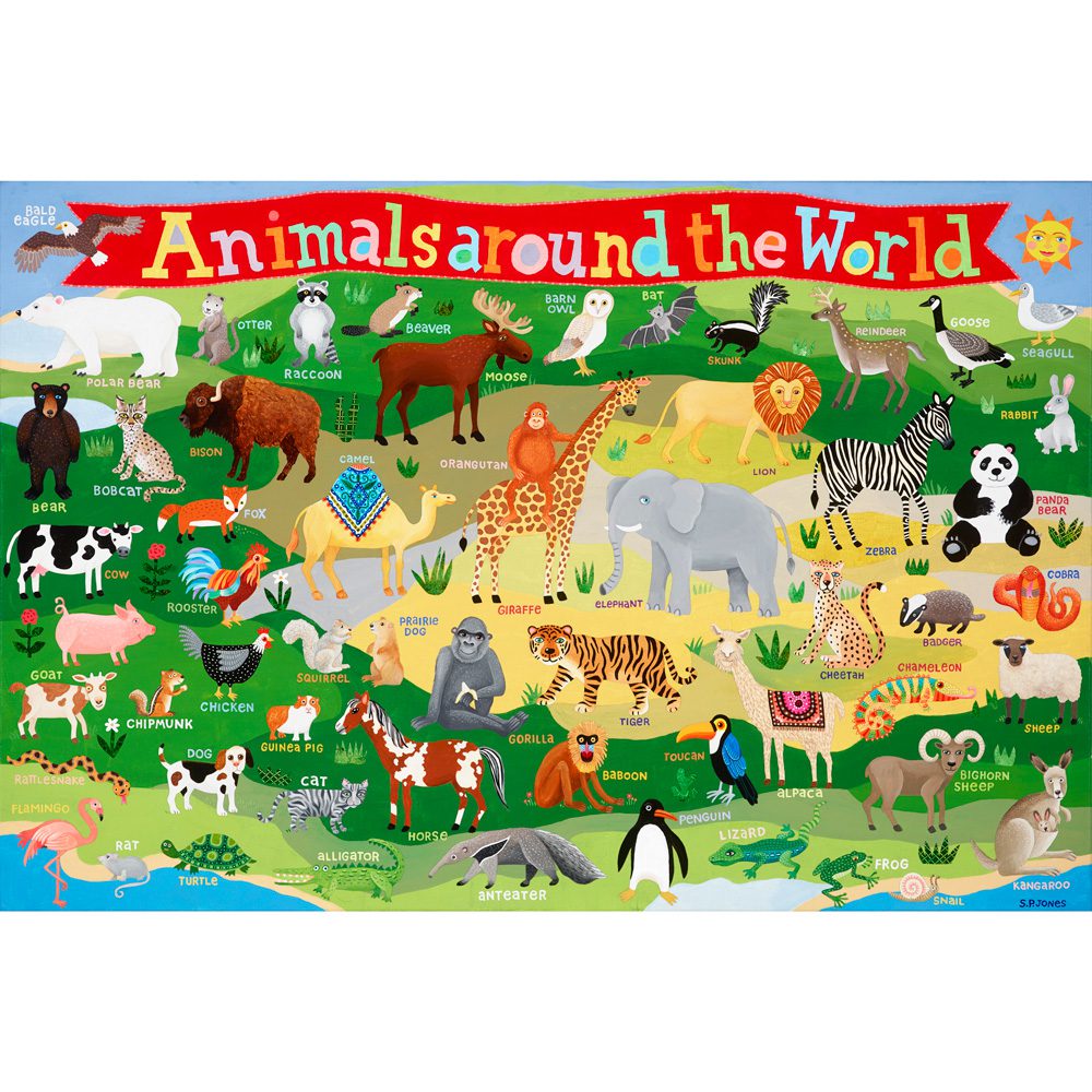 Wildlife Puzzle - 100 piece Wildlife Puzzle - 100 piece