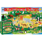 Animals Around the World Puzzle (100 piece) - KP05 - Ultimate Globes