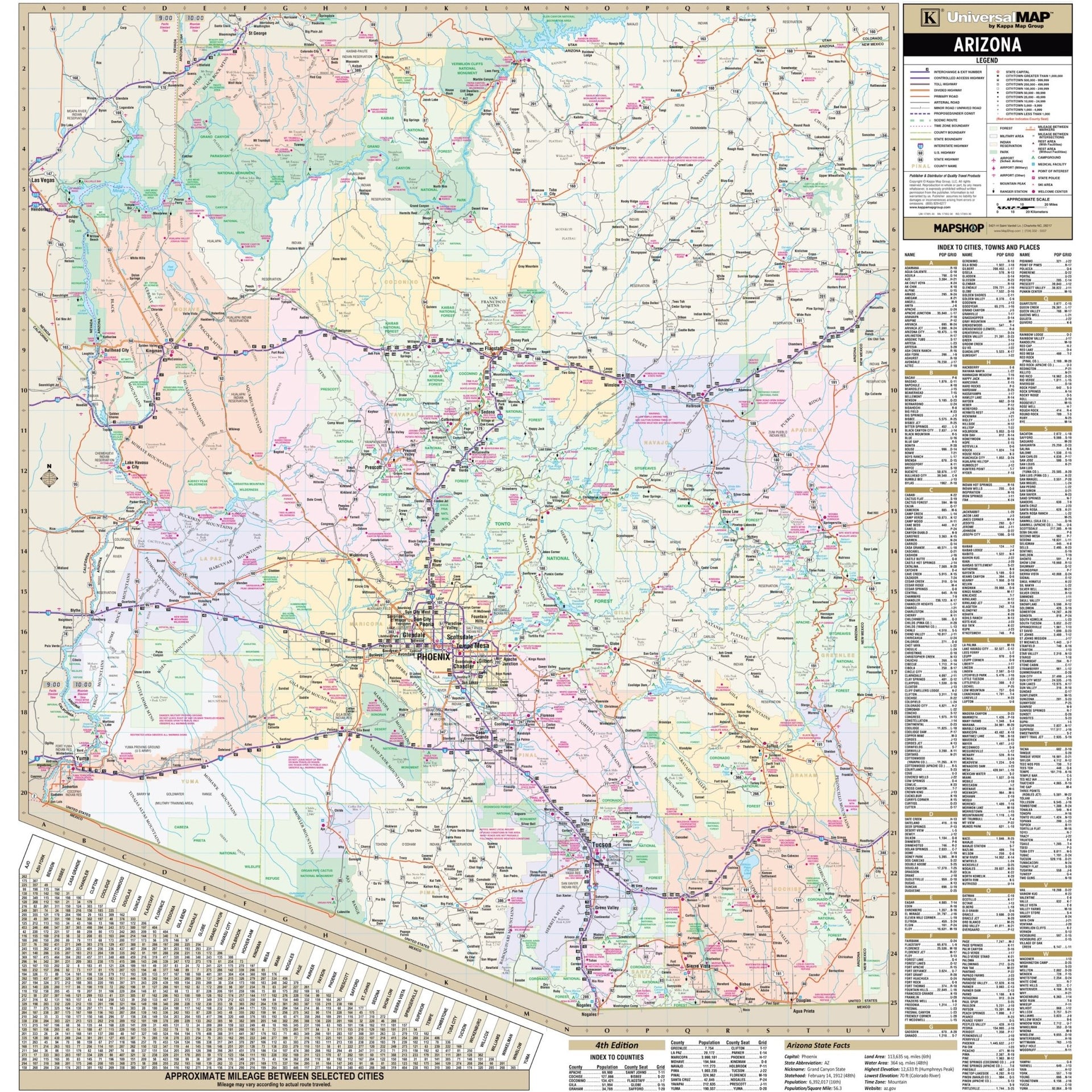 Arizona State Wall Map » Shop State Wall Maps – Ultimate Globes arizona-state-wall-map-shop-state-wall-maps-ultimate-globes