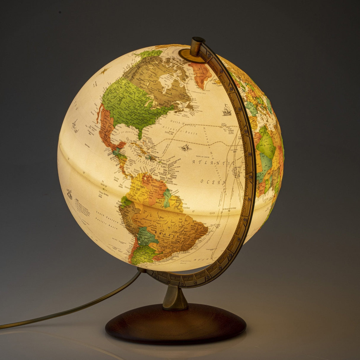 Athens Raised Relief Globe - WP21108 - Ultimate Globes