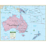 Australia Primary Wall Map - KA-AUSTRALIA-PRMRY-45X36-PAPER - Ultimate Globes