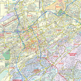 Birmingham, AL Wall Map - KA-C-AL-BIRMINGHAM-PAPER - Ultimate Globes