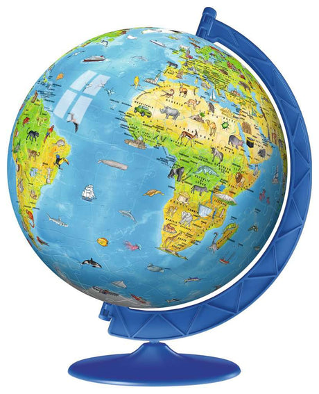 Children's 3D Puzzle World Globe - Ravensburger - RB - 12338 - Ultimate Globes