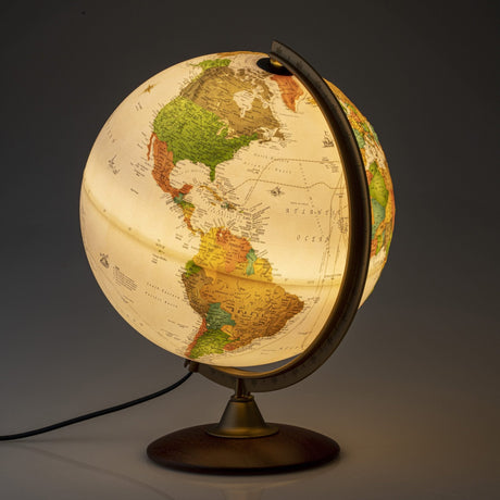 Colombo Raised Relief Globe - Waypoint Geographic - WP21109 - Ultimate Globes