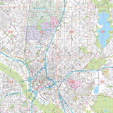 Dallas, TX Wall Map - KA-C-TX-DALLAS-PAPER - Ultimate Globes