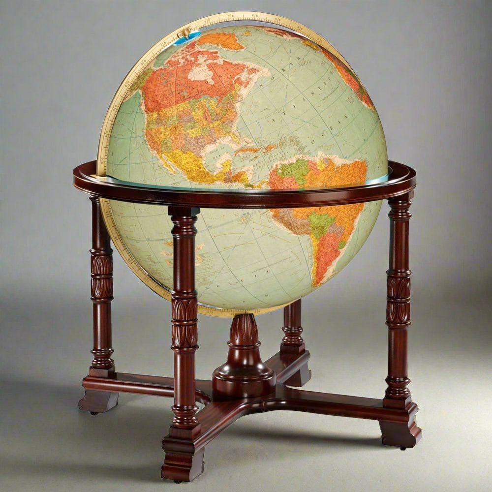 Diplomat Globe (blue) - Replogle Globes - RP - 65325 - Ultimate Globes