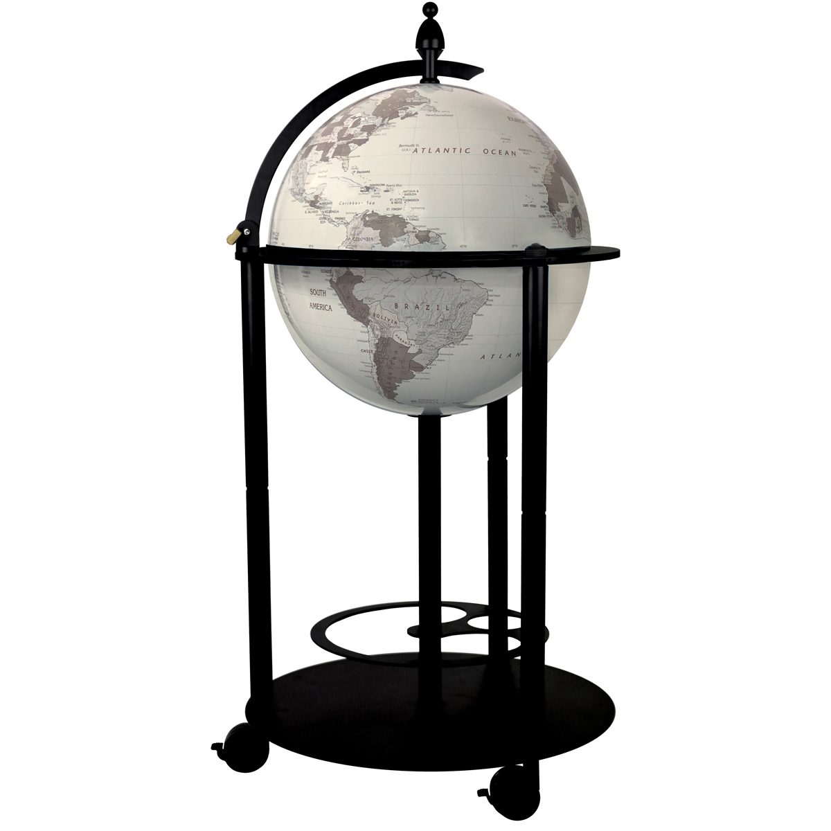 Empire 16-Inch Illuminated Bar Globe - Elegant Liquor Storage - Shop ...