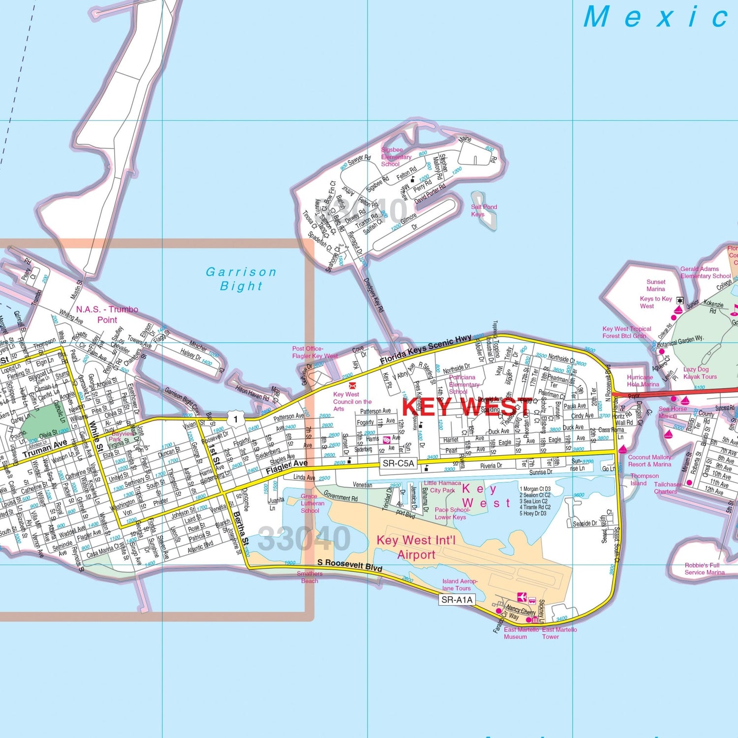Florida Keys Outlet Center Map Custom Map Of The Florida Keys Narrow