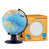 GeoClassic Coin Bank Globe - Waypoint Geographic - WP50252 - Ultimate Globes