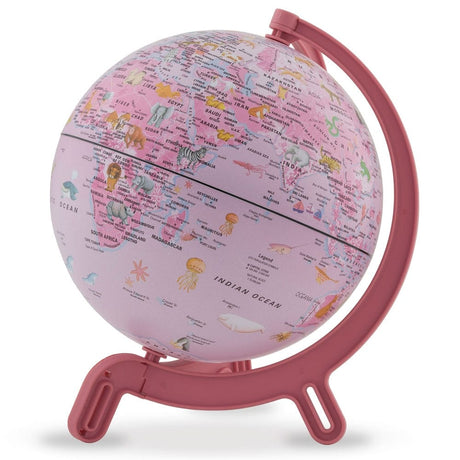 Giacomino Pink Animals Globe - WP50211 - Ultimate Globes