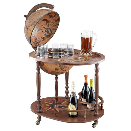 Giasone Trolly Bar Cart - Waypoint Geographic - WP31020 - Ultimate Globes