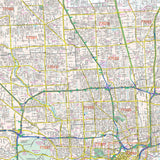 Houston, TX Wall Map - KA-C-TX-HOUSTON-LAMINATED - Ultimate Globes