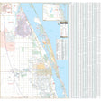Indian River County, FL Wall Map - KA-C-FL-INDIANRIVER-PAPER - Ultimate Globes